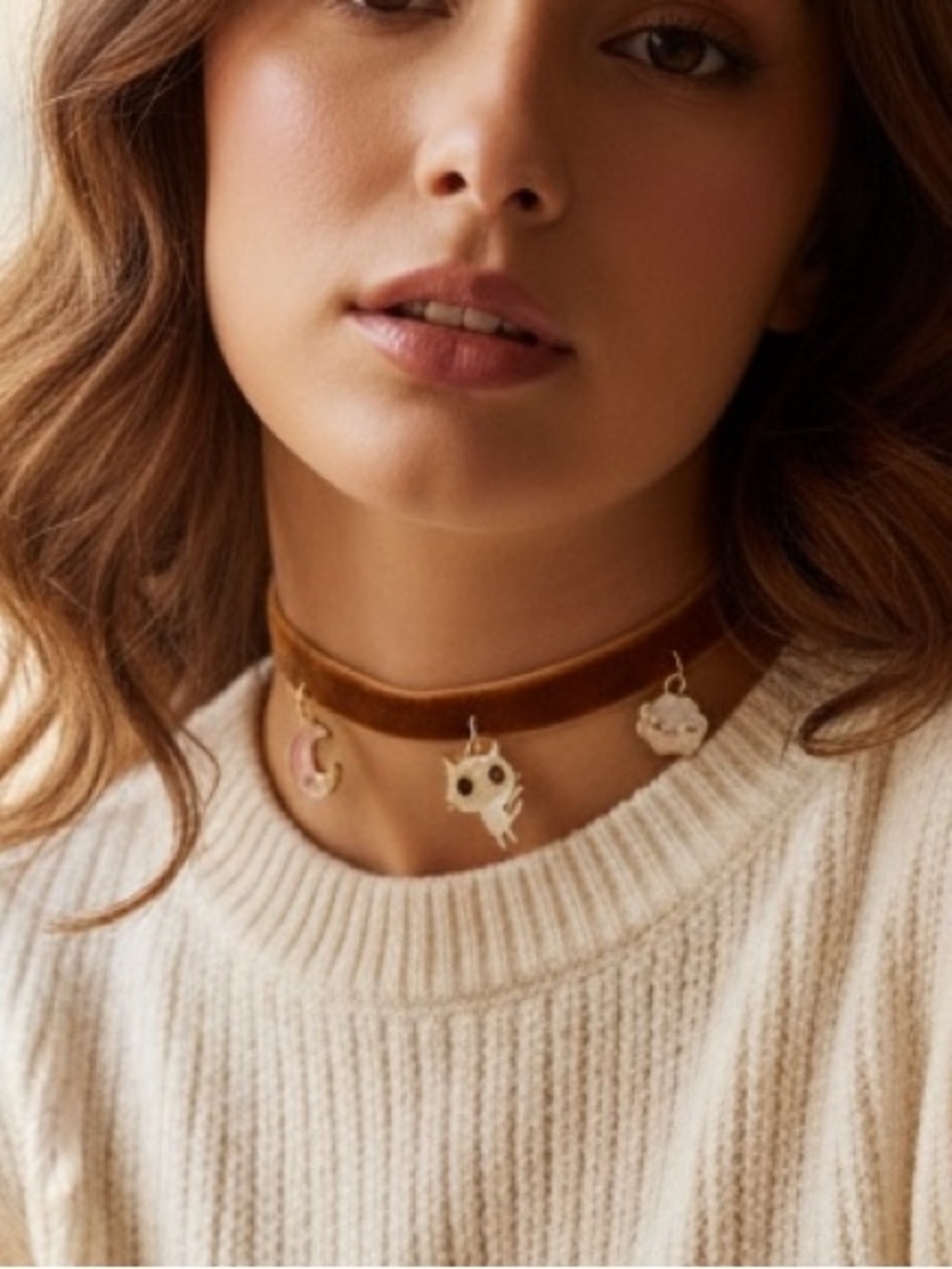 π¨SALEπ¨ Cute Kitty charm choker necklace